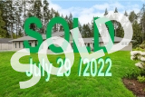 SOLD  July  29 /2022