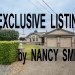Exclusive Listing By Nancy Smith